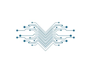 circuit technology vector