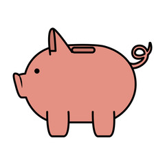 piggy money savings icon