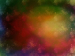 Blended colors.  Mixed colors  in a space.