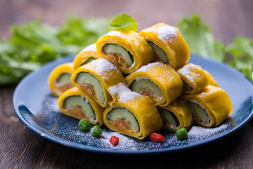Tofu roll, Chinese vegetarian