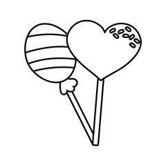 sweet lollipops candy