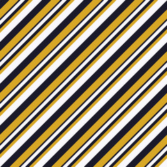 Retro stripe pattern with navy blue,white and orange diagonal parallel stripe. Vector pattern stripe abstract background