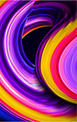 Obraz premium Creative abstract background with colorful brush stroke design.