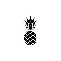 Pineapple fruit icon logo