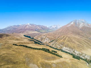 Snow mountain high altitude scenery Xinjiang China