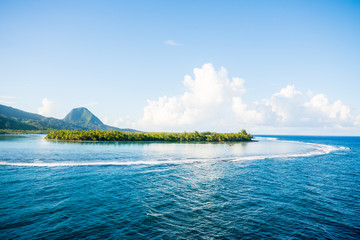 Huahine, Tahiti (French Polynesia) - obrazy, fototapety, plakaty