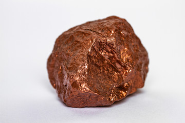 Copper ore in detail