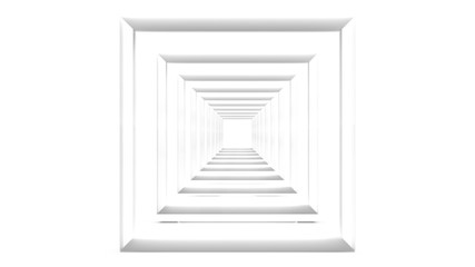 3d rendering of White Clear Blank Subtle Geometric Abstract