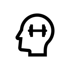 Memory training icon