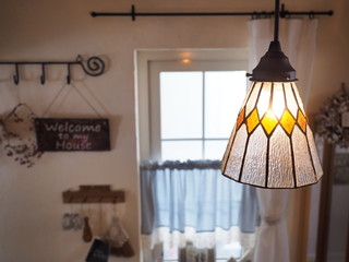 ナチュラルインテリア アンティーク風ライト