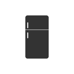 Freezer, refrigerator icon. Vector illustration, flat design.