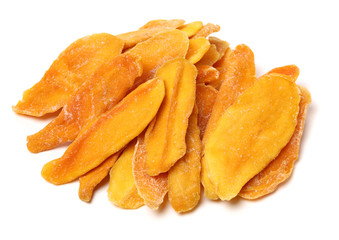 dry mango on the background