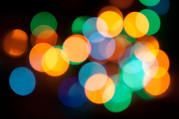 Bokeh light background