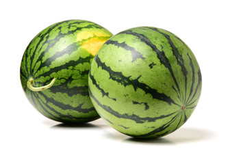watermelon on white background 