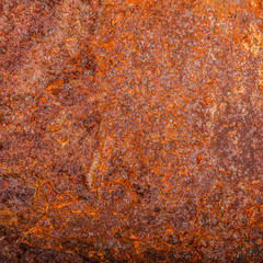 sheet of rusty metal. old oxidized background