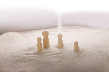 systemic family constellations. Sandbox. Sand therapy. The work of a psychologist. Psychological help. systemic therapy