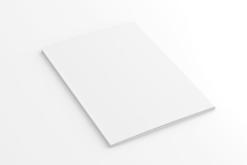 Mock up of an magazine - 3d rendering