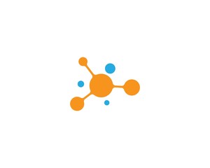 Molecule logo template
