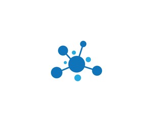 Molecule logo template