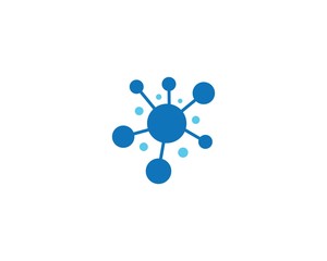 Molecule logo template