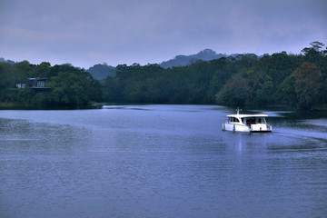 Fototapeta na wymiar Mingde Reservoir in Miaoli - Taiwan