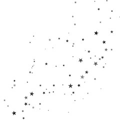 Stars on a white background