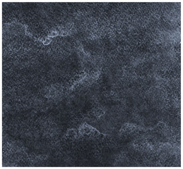 Fototapeta premium Sargasso Sea blue watercolor background on paper texture