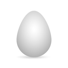 happy easter greeting card just plain egg