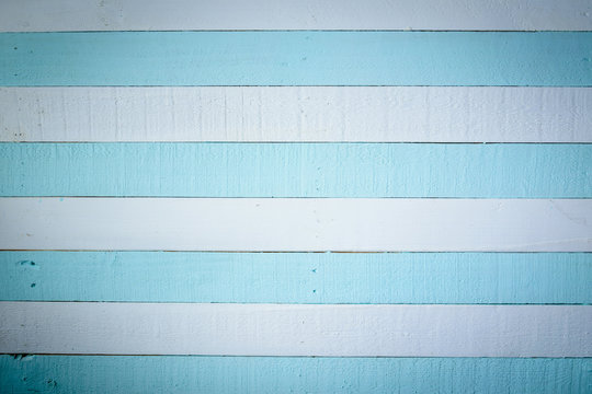 White And Blue Painted Wood Texture Background