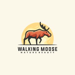 Moose Concept Designs illustration vector template