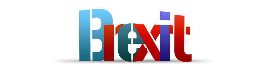 Brexit - UK, EU Text Concept