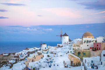 Sunrise in Oia Santorini