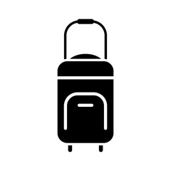 Travel bag icon