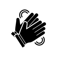 Clapping hand icon