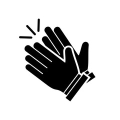 Clapping hand icon