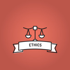 ETHICS LINE ICON SET