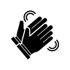 Clapping hand icon