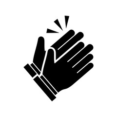 Fototapeta premium Clapping hand icon
