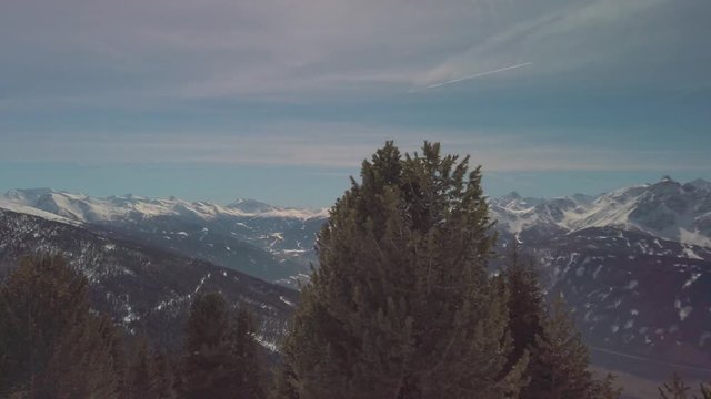 Snowy Mountains, Spring in the Alps