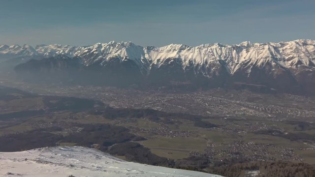 Snowy Mountains, Spring in the Alps