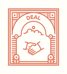 DEAL ICON CONCEPT