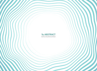 Abstract sea waves pattern circle presentation background. You can use for ad, poster, cover design, travelling campaign, annual report. - 257836870
