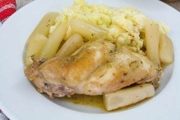 lapin aux salsifis