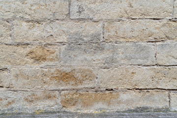 Old sandstone wall as a background