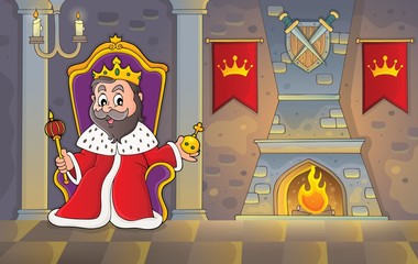 King on throne theme image 2