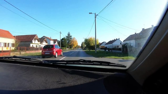 704 Short Car Drive With Car Overtaking