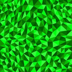 Fototapeta na wymiar Background low poly style green triangles vector illustration eps