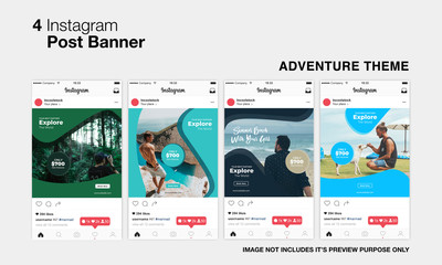 Adventure Instagram Post