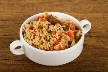 Asian rice - Plov