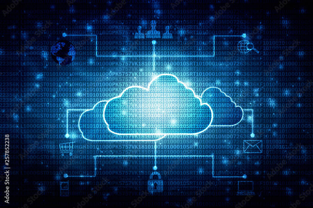 Poster 2d rendering cloud computing